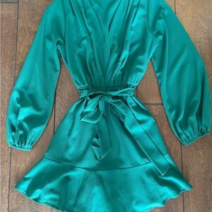 Vici Vibrant Green Mini Dress